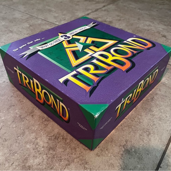TriBond Board Game 1992 Big Fun Games 100% complete - Picture 9 of 12
